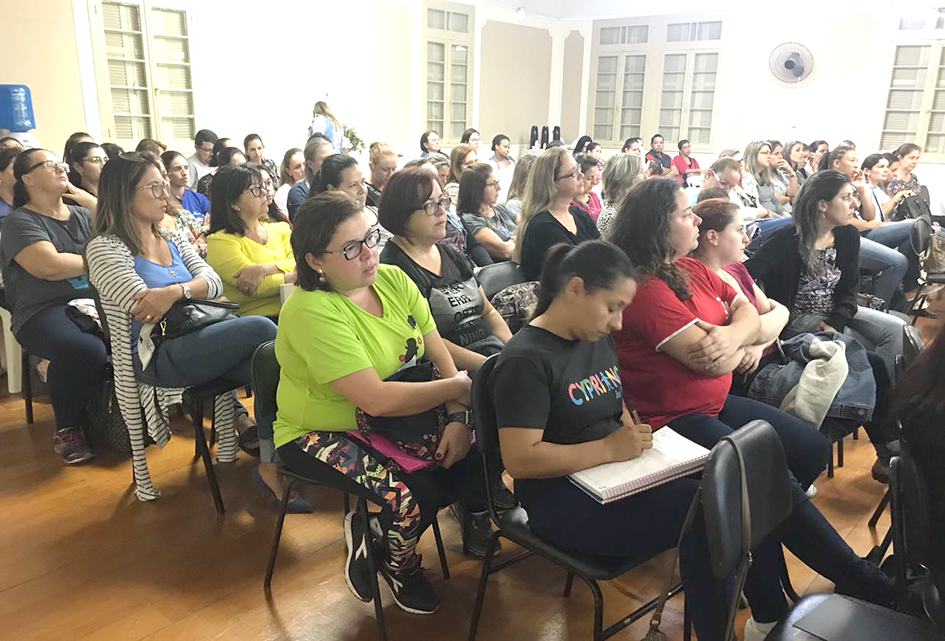 Profissionais Da Educação Infantil Participaram De Formação Pedagógica